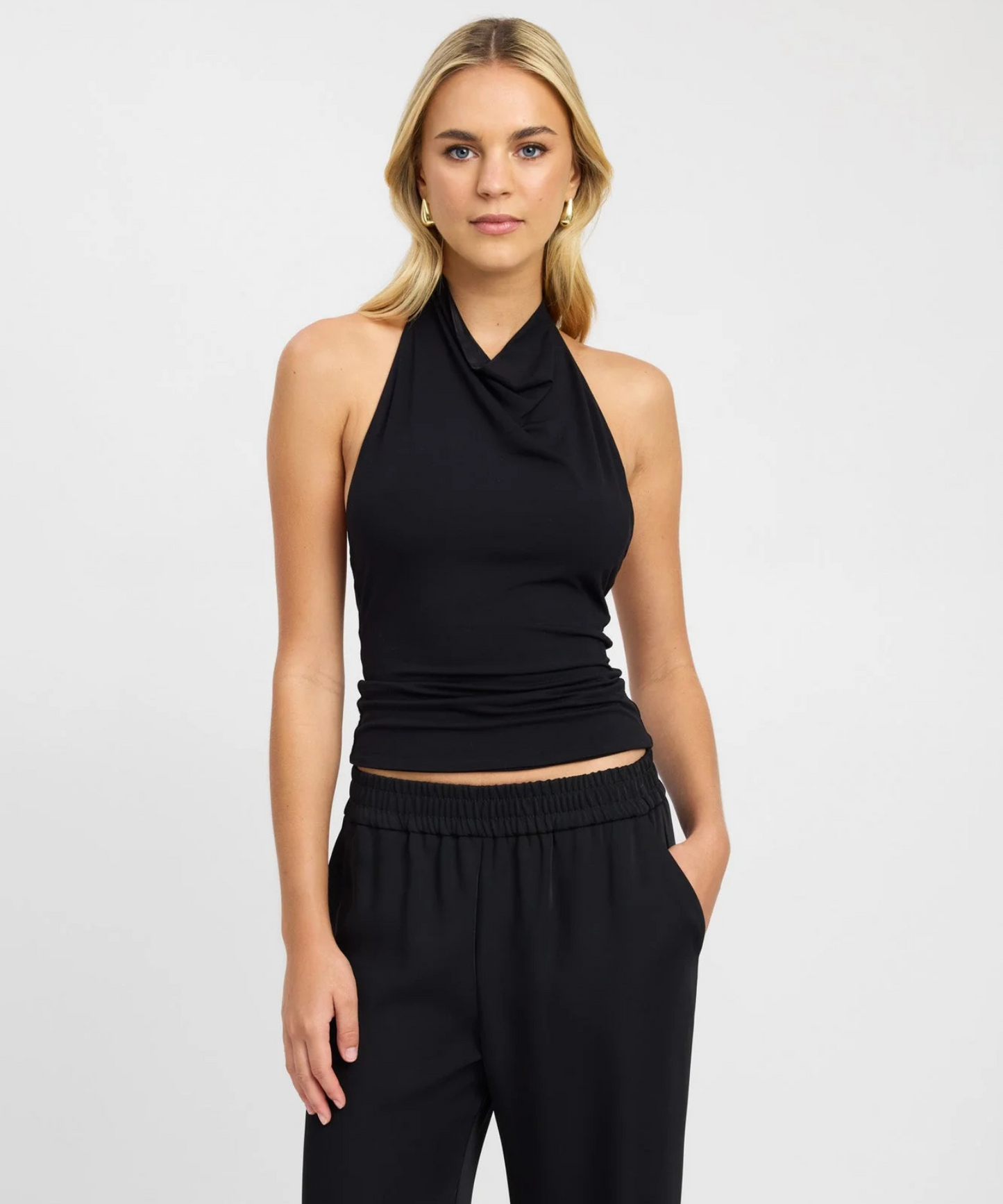 Ida Cowl Halter Top