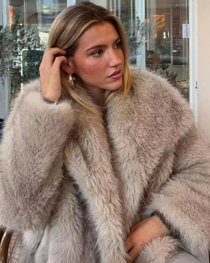 Short Faux Fur Jacket